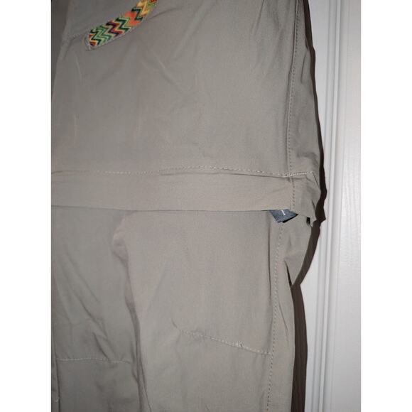 Little Donkey Andy Khaki Stretch Convertible Pants Quick Dry UV Protect Men’s L - Picture 3 of 14